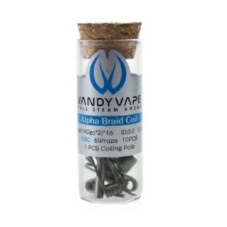 VandyVape Prebuilt Ni80 Alpha Braid Coil 10 Stk. 0,3 Ohm