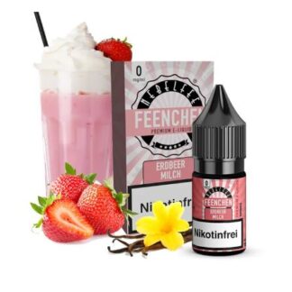 Nebelfee Nikotinsalz Liquid 10ml Erdbeermilch 0mg