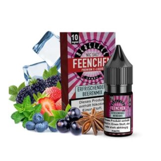 Nebelfee Nikotinsalz Liquid 10ml Erfrischender Beerenmix 20mg