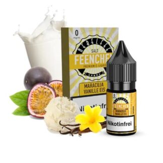 Nebelfee Nikotinsalz Liquid 10ml Maracuja Vanilleeis 0mg
