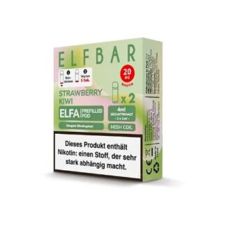 ElfBar ELFA Prefilled Pod 2ml 2er Pack verschiedene Geschmacksrichtungen