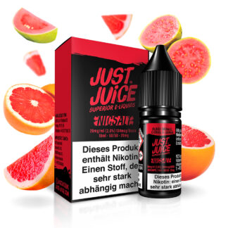Just Juice Nikotinsalz Liquid 10ml Blood Orange Citrus & Guava 20mg