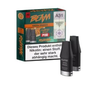 Revoltage Beam Prefilled Pod Green Orange