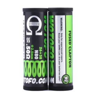Wotofo Fused Clapton Coil 0,5Ohm Prebuilt 10er