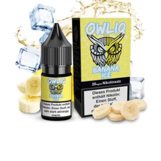 OWLIQ Overdosed Nikotinsalz Liquid 10ml Banana Ice