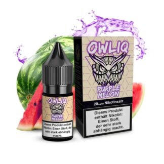 OWLIQ Overdosed - Nikotinsalz Liquid 10ml Purple Melon