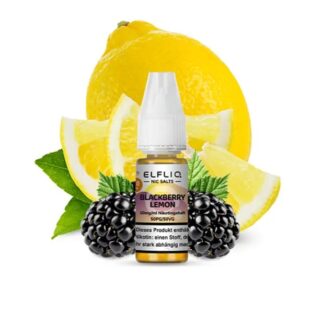 ELFLIQ Nikotinsalz Liquid 10ml Blackberry Lemon