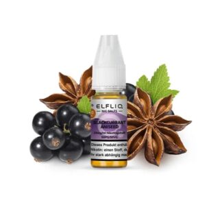 ELFLIQ Nikotinsalz Liquid 10ml Blackcurrant Aniseed