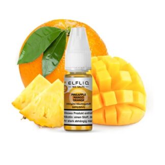 ELFLIQ Nikotinsalz Liquid 10ml Pineapple Mango Orange