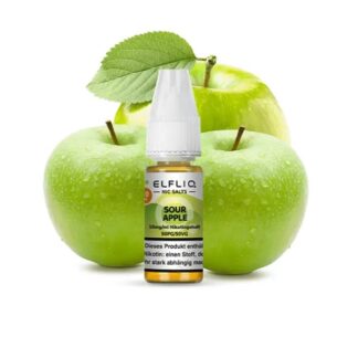 ELFLIQ Nikotinsalz Liquid 10ml Sour Apple