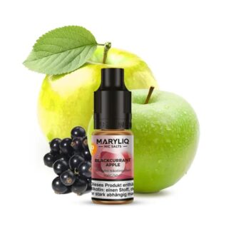 Maryliq Nikotinsalz Liquid 10ml Blackcurrant Apple 20mg