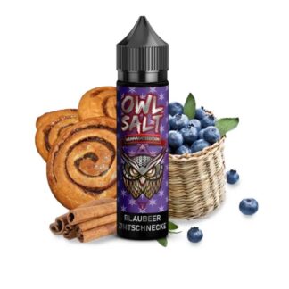 OWL Salt Aroma XMAS 10ml Blaubeer Zimtschnecke