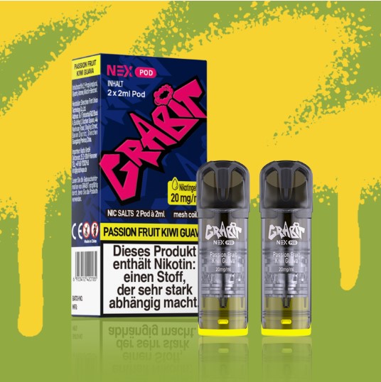 Grabit Nex Prefilled Pods 2St. verschiedene Geschmacksrichtungen