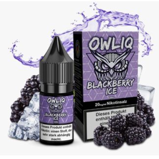 OWLIQ Overdosed Nikotinsalz Liquid 10ml Blackberry Ice