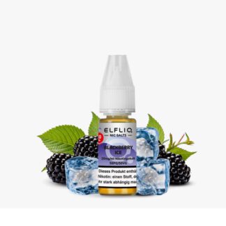 ELFLIQ Nikotinsalz Liquid 10ml Blackberry Ice