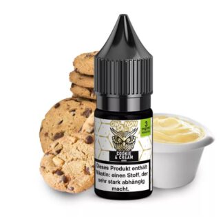 OWL Non Salt Liquid 10ml Cookie & Cream