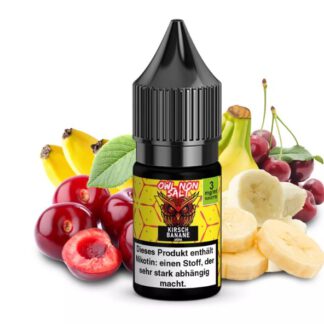 OWL Non Salt Liquid 10ml Kirsch Banane