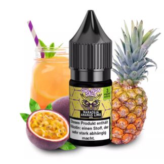 OWL Non Salt Liquid 10ml Maracuja Ananas Limo