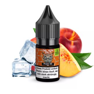 OWL Non Salt Liquid 10ml Peach Ice