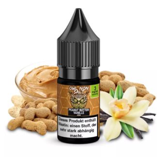 OWL Non Salt Liquid 10ml Peanutbutter Vanilla