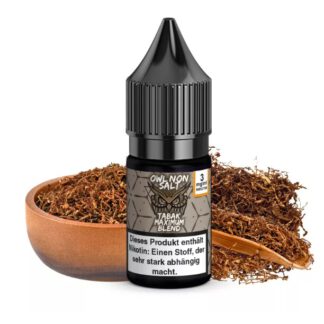 OWL Non Salt Liquid 10ml Tabak Maximum Blend