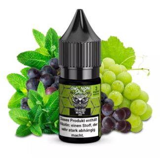 OWL Non Salt Liquid 10ml Traube Minze
