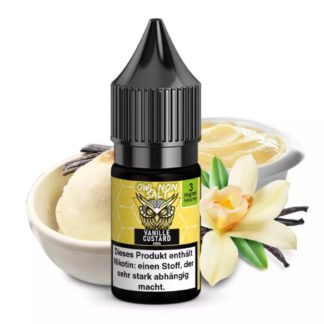 OWL Non Salt Liquid 10ml Vanilla Custard