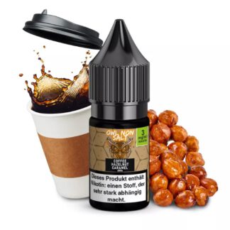 OWL Non Salt Liquid 10ml Coffee Hazelnut Caramel