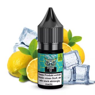 OWL Non Salt Liquid 10ml Zitrone Ice