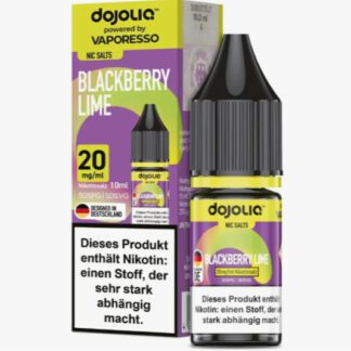 DOJOLIQ NicSalt Liquid Blackberry Lime