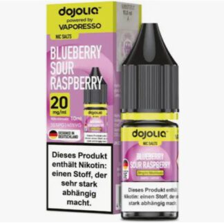 DOJOLIQ NicSalt Liquid 10ml Blueberry Sour Raspberry