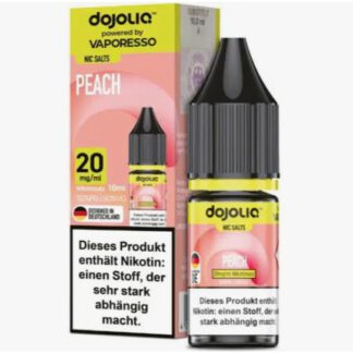DOJOLIQ NicSalt Liquid 10ml Peach