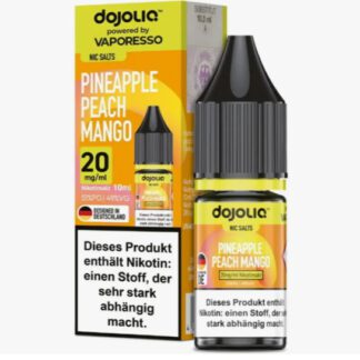 DOJOLIQ NicSalt Liquid 10ml Pineapple Peach Mango