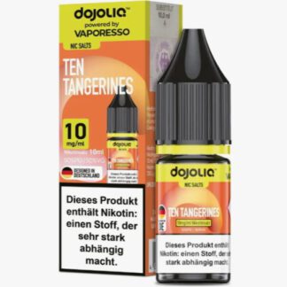 DOJOLIQ NicSalt Liquid 10ml Ten Tangerines