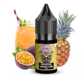 OWL Salt Liquid 10ml Maracuja Ananas Limo