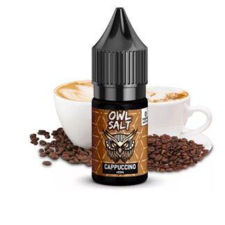 OWL Salt Liquid 10ml Cappuccino