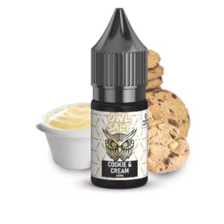 OWL Salt Liquid 10ml Cookie & Cream