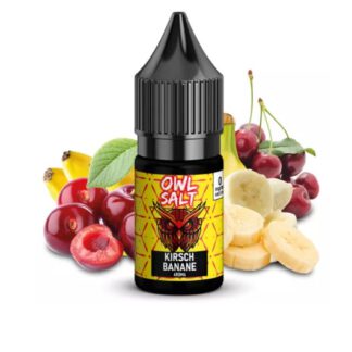 OWL Salt Liquid 10ml Kirsch Banane