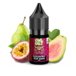 OWL Salt Liquid 10ml Passionfruit Pear Guava
