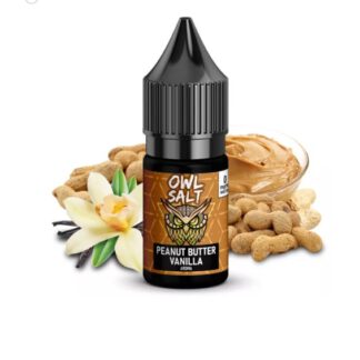OWL Salt Liquid 10ml Peanutbutter Vanilla