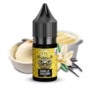 Owl Salt Liquid 10ml Vanille Custard