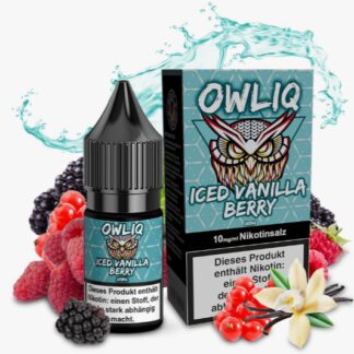 OWLIQ Overdosed Nikotinsalz Liquid 10ml Iced Vanilla Berry