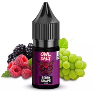 Owl Salt Liquid 10ml Berry Grape