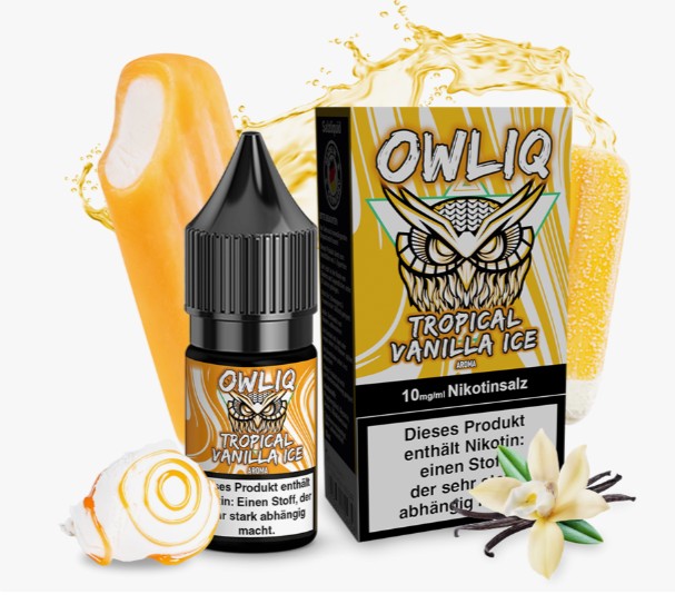 OWLIQ Overdosed Nikotinsalz Liquid 10ml Tropical Vanilla Ice