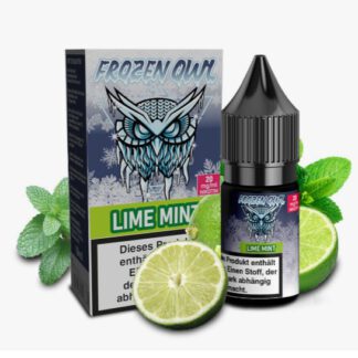 Frozen OWL Overdosed Nikotinsalz Liquid Lime Mint