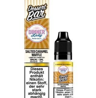 Dinner Lady Nikotinsalz Liquid 10ml Salted Caramel Waffle