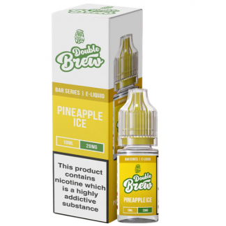 Double Brew Bar Series Nikotinsalz Liquid 10ml Pinapple Ice
