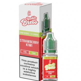 Double Brew Bar Series Nikotinsalz Liquid 10ml Strawberry Kiwi