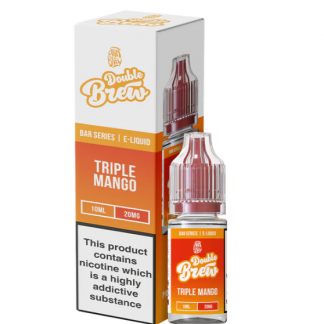 Double Brew Bar Series Nikotinsalz Liquid 10ml Triple Mango