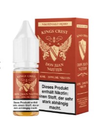 Kings Crest Nikotinsalz Liquid 10ml Don Juan Nutter